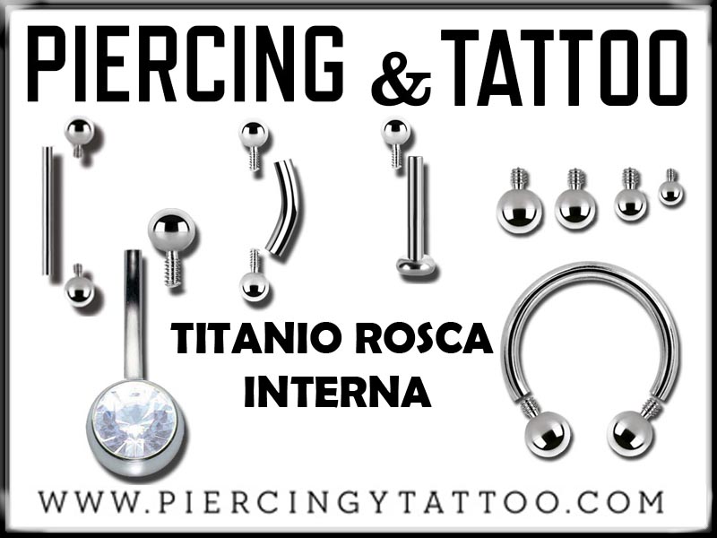 Mailing Titanio rosca interna tatuadores
